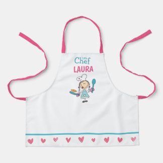 Personalized Kids Pancake Chef Apron エプロン