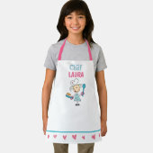Personalized Kids Pancake Chef Apron エプロン (インサイチュ)