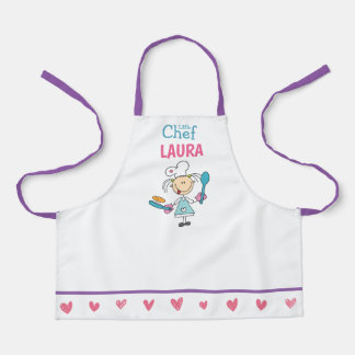 Personalized Kids Pancake Chef Apron エプロン