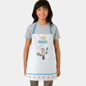 Personalized Kids Pancake Chef Apron With Stars エプロン (インサイチュ)