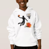 Personalized Kids Pullover Hoodie (正面)