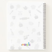 Personalized Kids Recipe Book ノートブック (裏面)