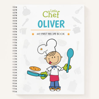 Personalized Kids Recipe Book ノートブック