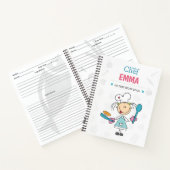 Personalized Kids Recipe Notebook – Little Chef ノートブック (内部)
