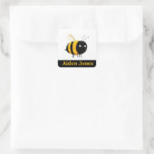 Personalized kids stickers colorful スクエアシール (バッグ)