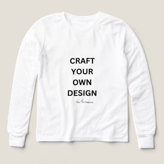 Personalized Kids Sweatshirt - Design Yourself (デザイン正面)