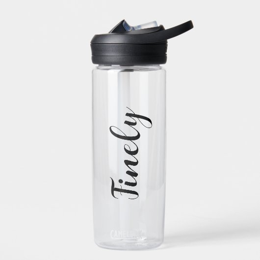 Personalized Kids Water Bottle, Custom name for  ウォーターボトル (左面)