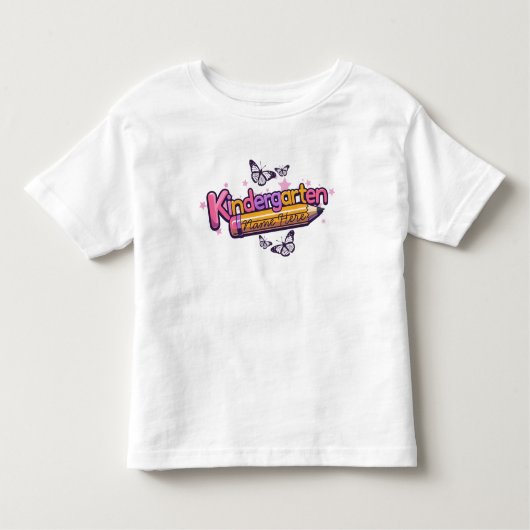 Personalized Kindergarten Graphic T-Shirt トドラーTシャツ (正面)
