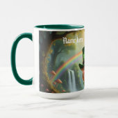 Personalized Kiss me I am irish - Combo mug マグカップ (左)