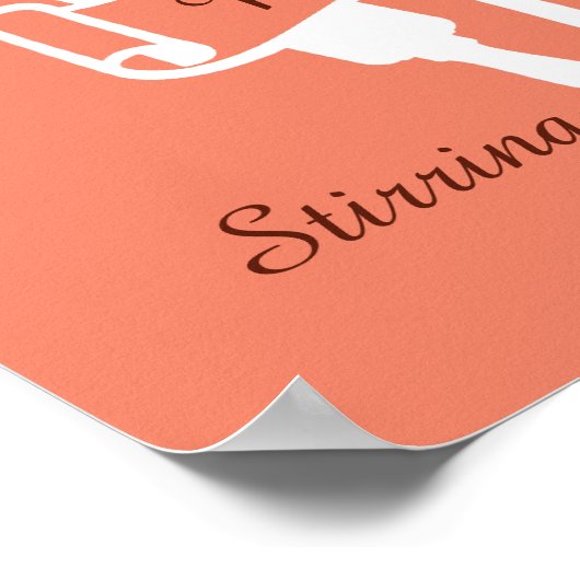 Personalized kitchen   ポスター (角)