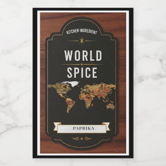 Personalized Kitchen Label Kit The Ultimate Gift フードラベル (シングルラベル)