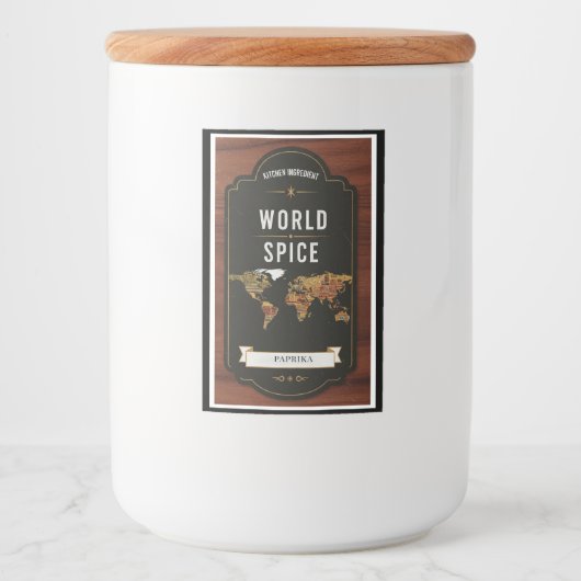 Personalized Kitchen Label Kit The Ultimate Gift フードラベル (正面)