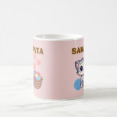  Personalized  Kitten & Yarn Classic Mug コーヒーマグカップ (中央)
