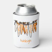 Personalized Knoxville Orange & White Pennant  缶クーラー (缶正面)