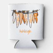 Personalized Knoxville Orange & White Pennant  缶クーラー (正面)