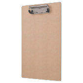 Personalized Kraft Paper Style Clipboard Design クリップボード (左)