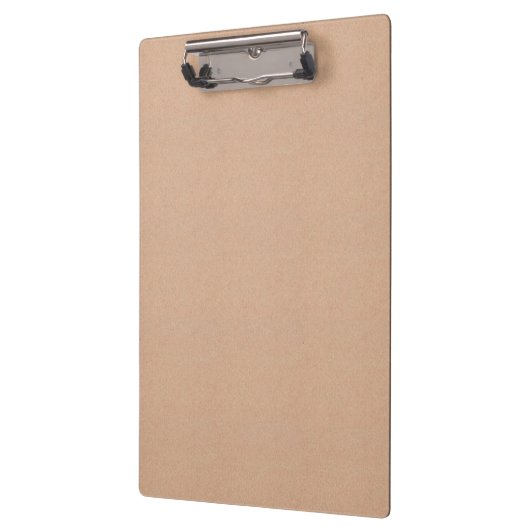 Personalized Kraft Paper Style Clipboard Design クリップボード (左)