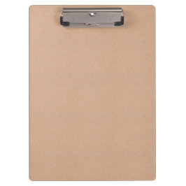 Personalized Kraft Paper Style Clipboard Design クリップボード
