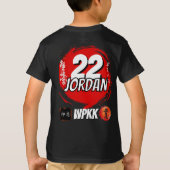 Personalized Kyokushin Karate Photo Kids Shirt Tシャツ (裏面)