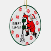 Personalized Lacrosse Collectible セラミックオーナメント (右)