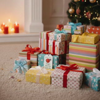 Personalized Ladybug Birthday Gift Tag ギフトタグ