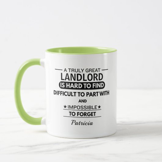 Personalized Landlord マグカップ (左)