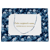 Personalized Large Paper Bags for Groomsmen ラージペーパーバッグ (正面)