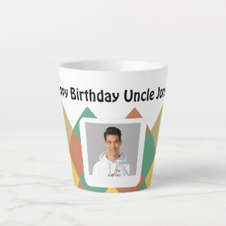 Personalized Latte Mug-editable image & text カフェラテマグ