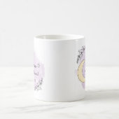 Personalized Lavender Eid Mubarak Coffee Mug コーヒーマグカップ (中央)