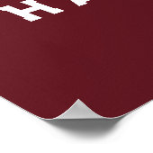 Personalized Law School Graduation Party ポスター (角)