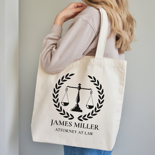 Personalized Lawyer Tote Bag Gift for Attorney トートバッグ