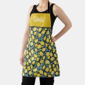 Personalized Lemon Kitchen Apron エプロン (インサイチュ)