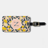 Personalized Lemon Luggage Tag  ラゲッジタグ (正面横)