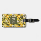 Personalized Lemon Luggage Tag  ラゲッジタグ (正面横)