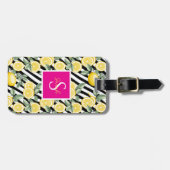 Personalized Lemon Luggage Tag  ラゲッジタグ (正面横)