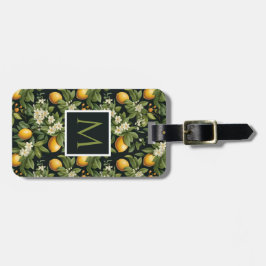 Personalized Lemon Luggage Tag ラゲッジタグ