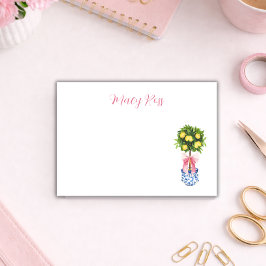 Personalized Lemon Topiary Tree ポストイット