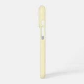 Personalized LemonChiffon iPhone Case with Custom iPhoneケース (左側面)