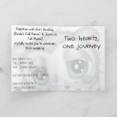 Personalized Lemur Wedding Invitation - Hand-Drawn 招待状 (内部)