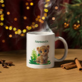 Personalized Leopard Mug  コーヒーマグカップ