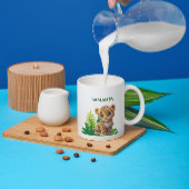 Personalized Leopard Mug コーヒーマグカップ