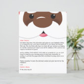 Personalized Letter From African American Santa (スタンド正面)