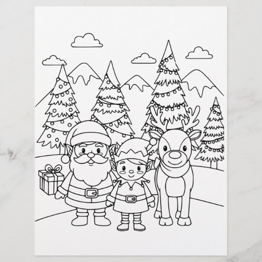 Personalized Letter from Santa for Children (裏面)