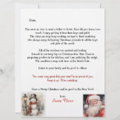 Personalized Letter From Santa Snowman (正面)
