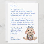 Personalized Letter & from the Easter Bunny (正面)