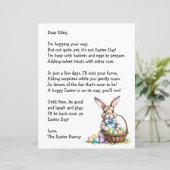 Personalized Letter & from the Easter Bunny (スタンド正面)