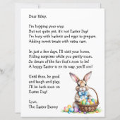 Personalized Letter & from the Easter Bunny (正面)