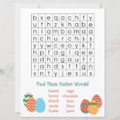 Personalized Letter from the Easter Bunny (裏面)