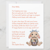 Personalized Letter & from the Easter Bunny (正面)