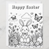 Personalized Letter & from the Easter Bunny (裏面)